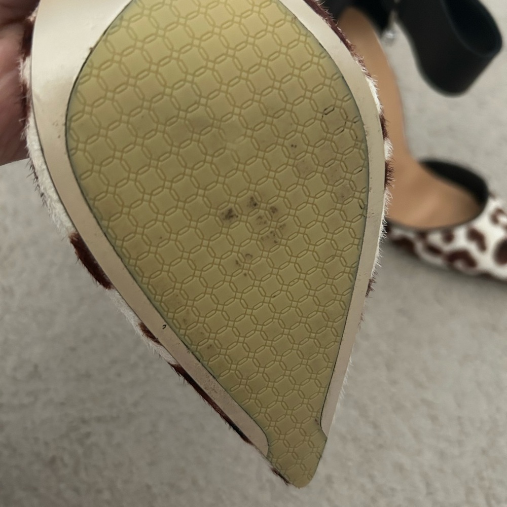 Badgley Mischka leopard print heels - Picture 11 of 12